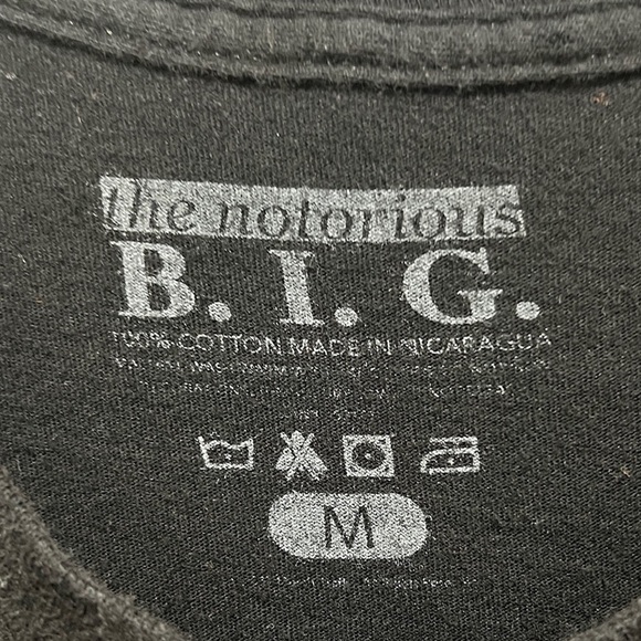 THE NOTORIOUS B.I.G. T-SHIRT MEDIUM #FML130046 - Picture 3 of 4